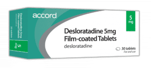 Desloratadine 5mg tablets packaging