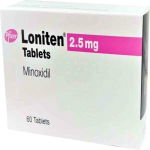 Loniten (Minoxidil) 2.5mg tablets